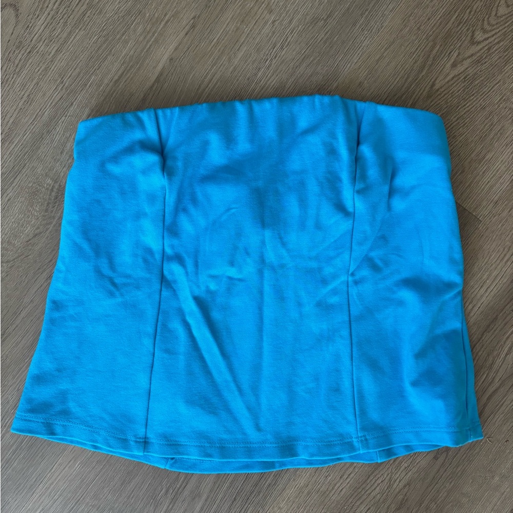 Forever 21 blue tube top